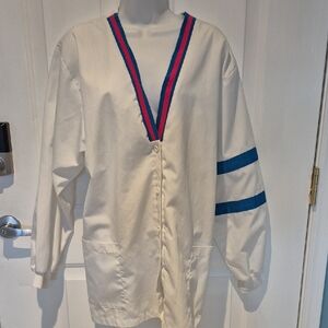 Vintage Barco Uniforms Varsity Style Lab Jacket. Size 2XL